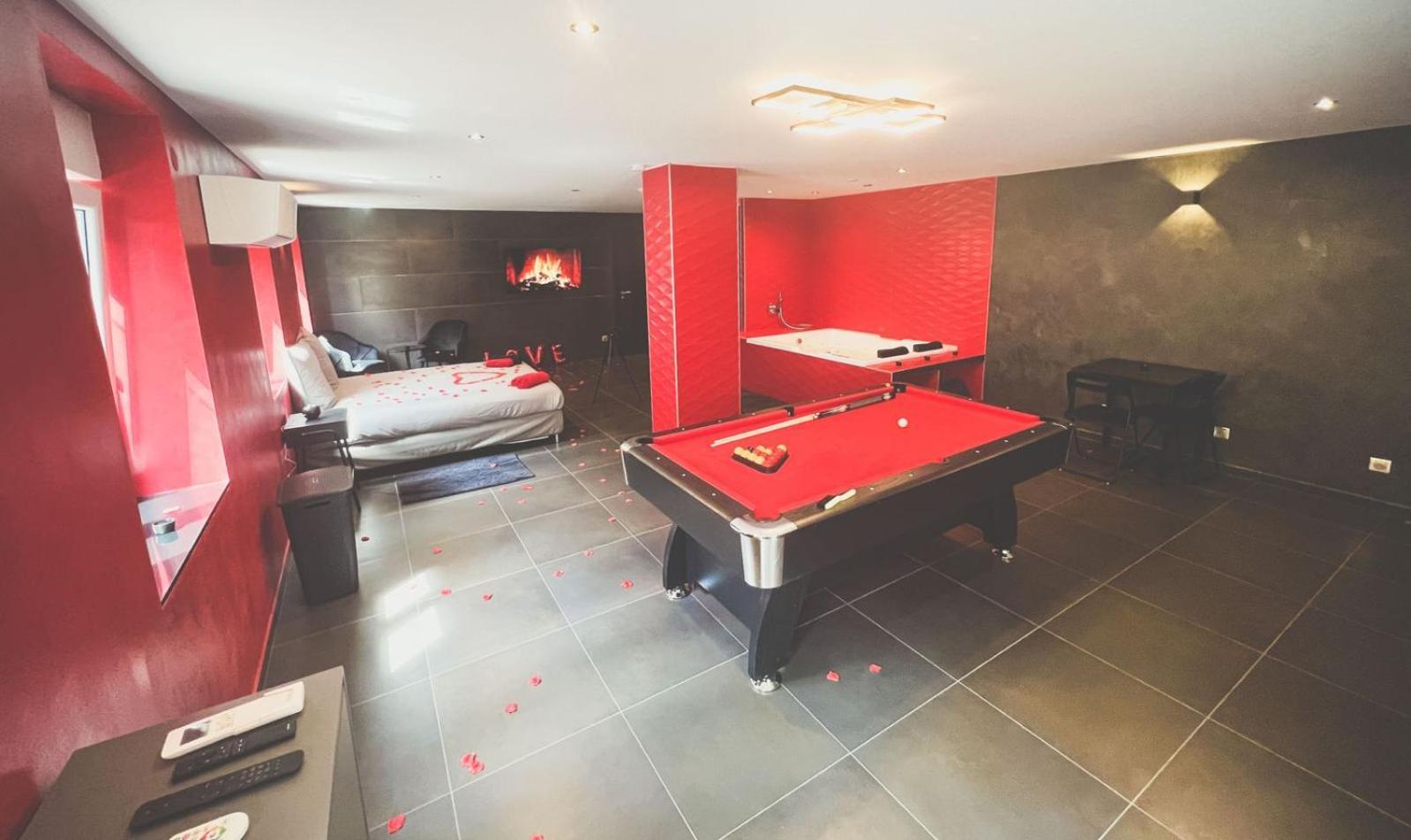 Le Confiden'spa Loft 55m2 Jacuzzi - Billard - Cheminee - Terrasse Hoenheim